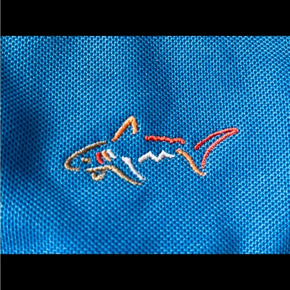 Greg Norman Collection Royal Blue Polo Shirt - Picture 8 of 10